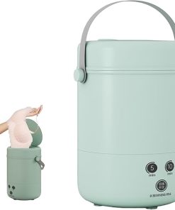 Portable Mini Washing Machine for Socks and Underwear – Green