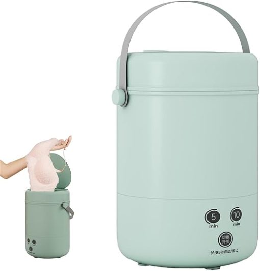 Portable Mini Washing Machine for Socks and Underwear - Green
