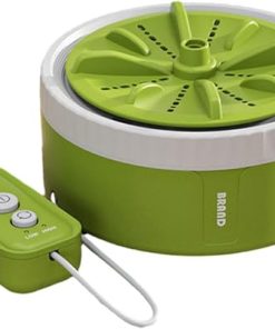 Portable Mini Clothing Washer 4KG Fully Automatic Green Countertop