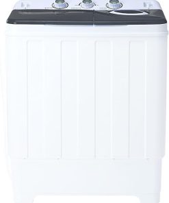 28lbs Portable Washer with Twin Tub 18lbs Wash and 10lbs Spin