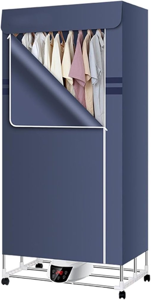 Compact Indoor Dryer with Remote Control for Easy Travel and Home Use - Image 2