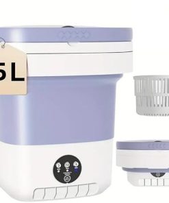 Compact 15L Mini Foldable Washing Machine for Travel and Camping