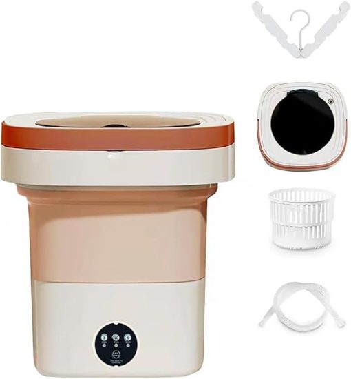 Portable 9L Mini Washing Machine Foldable for Baby Clothes Apartments - Image 2