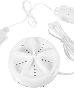 Compact Turbine Washer for Travel Business Trips Rent Mini Laundry Machine
