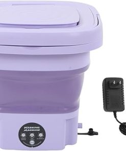 Portable Foldable Washing Machine Large Capacity Low Noise 8L