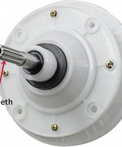 Washing Machine Repair Parts 10 Teeth Shaft 35mm Compatible Gearbox 2