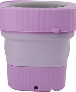 Portable Folding Washing Machine Mini Washer for Home and Dorm Use