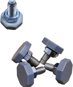 Adjustable Non-Slip Feet for Bosch Siemens Drum Washing Machines 4Pcs