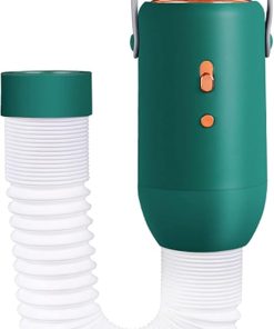 Portable 400W Travel Dryer Machine for Clothes and Shoes Green