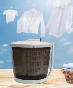 Portable 2 In 1 Manual Washing Machine for Travel and Apartments 2