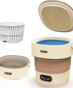 Portable 2 in 1 Mini Washing Machine for Baby Clothes and Travel