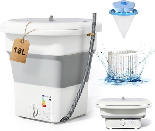 Mini Portable Washing Machine and Dryer Powerful 18L Deep Cleaning