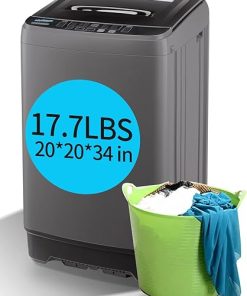 Automatic Portable Washing Machine LED Display 17.7 lbs Ideal for RV 2