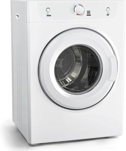 Euhomy 3.5 Cu. Ft. 1500W Stainless Steel Clothes Dryer for Home