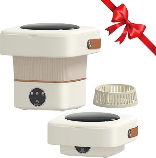 Compact Portable Washing Machine 3 Modes Mini Washer for Travel - Image 2