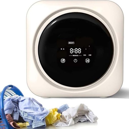 Mini Wall Mounted Washing Machine 0.3kg Fully Automatic for Travel - Image 2