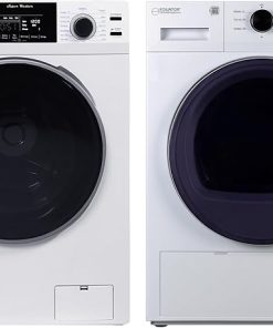 Equator 18lbs Washer 1.9cf and 20lbs Heat Pump Dryer 3.7cf 2