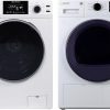 Equator 18lbs Washer 1.9cf and 20lbs Heat Pump Dryer 3.7cf
