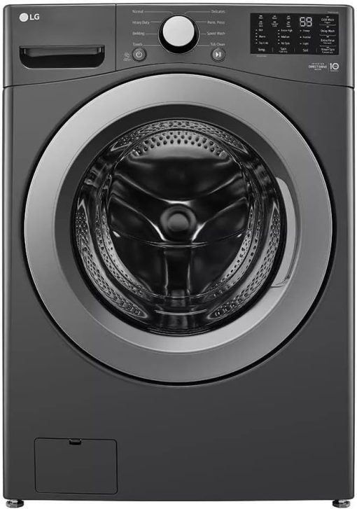 LG Front Load Washer 27 Inch 5.0 Cu. Ft. Smart Diagnosis 8 Wash Programs