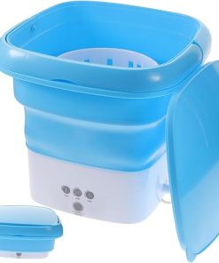 Mini Portable Foldable Washing Machine 2.8L Touchscreen Stain Removal
