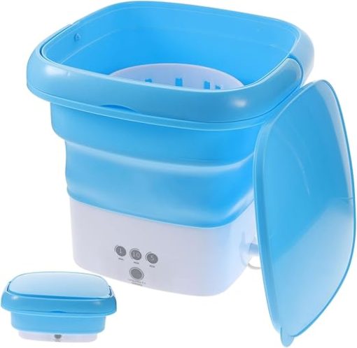 Mini Portable Foldable Washing Machine 2.8L Touchscreen Stain Removal
