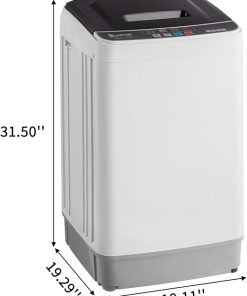 Top Load Portable Washing Machine 17.8lbs 2 in 1 Washer Dryer Combo 2