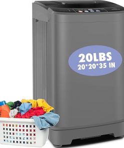 Portable Washing Machine 20Lbs Capacity Full Automatic Washer Combo