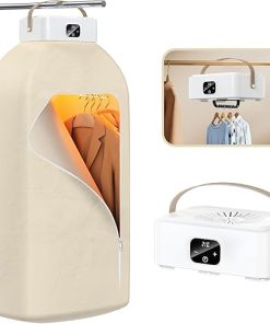 Compact Portable Clothes Dryer for Travel Apartments and Dorms