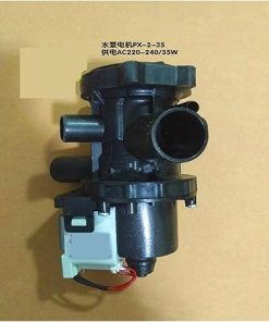 1pcs ，Compatible for PX-2-35 AC220-240 / 35W 50Hz Drum Washing Machine Drainage Pump Motor Parts 2