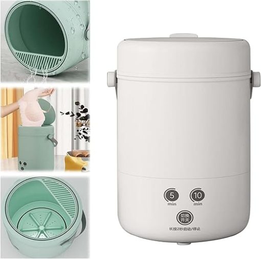 Portable Automatic Washing Machine for Small Clothes and Socks