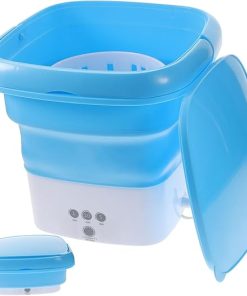 Portable 2.8L Small Washing Machine with Touch Screen Timer for Home