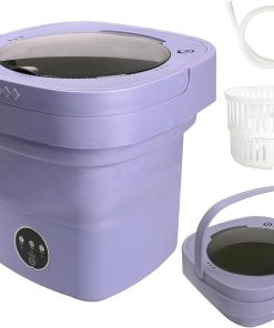 Upgraded 8L Portable Washing Machine for Apartments and Travel 2