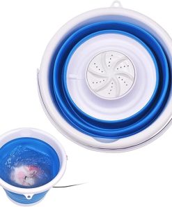 Upgraded Portable Washing Machine for Travel with 10L Capacity