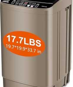 Portable Washer Drain Pump Full Automatic 10 Programs Ideal for Camping