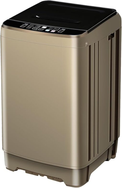 Compact 13.3lbs Full Automatic Portable Washing Machine with 10 Programs - Image 2