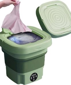 Compact 8L Foldable Mini Washing Machine for Small Laundry Needs