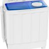 Magic Chef Compact Washer with LED Display 6 Cycles 0.9 Cu Ft White 4