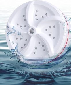 Mini Ultrasonic Portable Washing Machine for Home Travel and RV 2