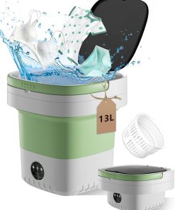 Portable 13L Laundry Washer for Underwear Baby Clothes and Delicates