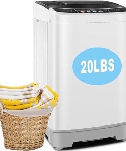 20Lbs Portable Washing Machine Compact 2.8 Cu.ft Washer Dryer Combo