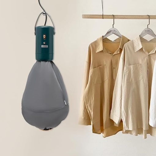 Compact Portable Clothes Dryer with Bag for Travel and Home Use - Image 2