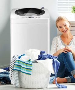 Giantex Full Automatic Portable Washing Machine and Dryer Combo 8lbs 2