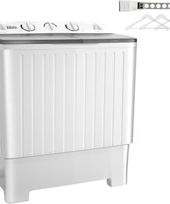 Portable Washing Machine Twin Tub 22lbs Capacity for Camping RV