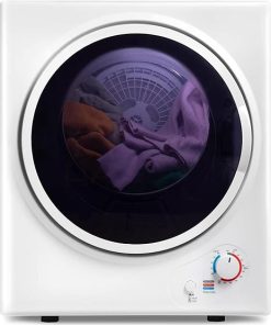 Compact Electric Clothes Dryer with Easy Control for Apartments RVs 2