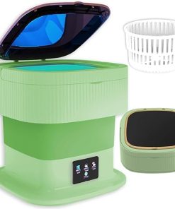 Portable Mini Washing Machine 15L Compact Washer for Travel Dorm RV