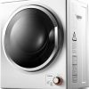 BLACK+DECKER BCED26 Compact Dryer 8.8 lbs 5 Modes White Standard Outlet 4