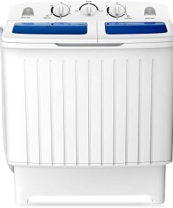 Portable Washing Machine Twin Tub 20 Lbs Capacity for RV Apartments