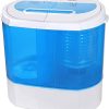 Portable Mini Washing Machine 8 lbs Semi-Automatic Compact Washer 3