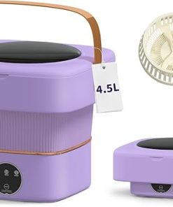 Compact 4.5L Portable Washing Machine with 3 Cleaning Modes