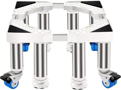 Adjustable Appliance Trolley with Locking Wheels for Dryers and More